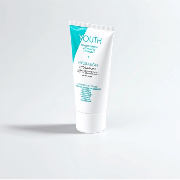 Youth Hydration HYDRA MASK Ultra Quenching Care Face Eye Contour Neck  1.8 oz - Picture 3 of 6
